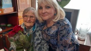 Жительница Ставрополя Раиса Земляная отметила 100-летний юбилей