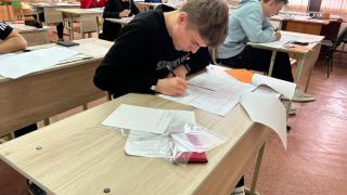 Ставропольские школьники пишут олимпиады
