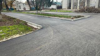 В Кочубеевском округе Ставрополья отремонтировали дорогу к строящейся школе