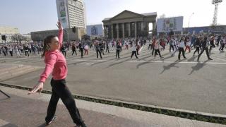 День здоровья в Ставрополе отметили массовыми забегами и конкурсами
