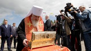 Мощи Святого Георгия Победоносца доставили в Ставрополь