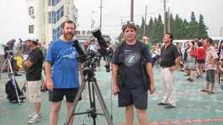 Пятигорские астрономы ездили в Китай наблюдать за солнечным затмением