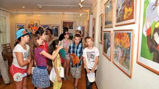 В «Доме А. Алябьева» открылась выставка учащихся детской художественной школы Пятигорска