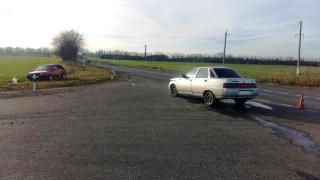 Два автомобиля столкнулись в Кочубеевском округе