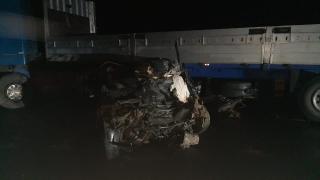 После ДТП с грузовиком в Александровском округе погиб водитель Приоры
