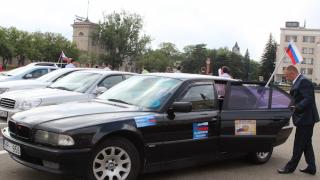 Автопробег «За Россию! За Ставрополье!» стартовал в городах края