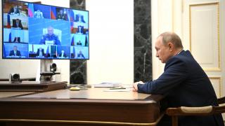 Владимир Путин принял участие в расширенном заседании коллегии Министерства по делам гражданской обороны