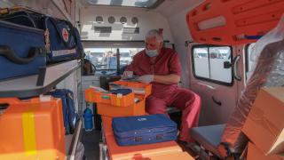 Автопарк учреждений здравоохранения Ставрополья пополнился новыми автомобилями «скорой помощи»
