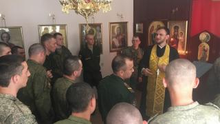 В Буденновске отслужили пасхальную литургию для солдат