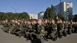 Молодое пополнение в кадетской школе Ставрополя привели к присяге