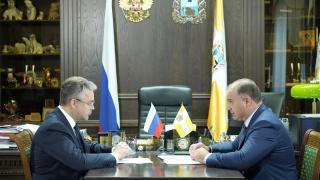 Владимир Владимиров провёл рабочую встречу с исполняющим обязанности министра сельского хозяйства края