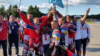 Капитан мотобольного ипатовского «Колоса» Сергей Крошка стал пятикратным чемпионом Европы
