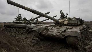 Тактические занятия с выполнением танковых дуэлей проходят на Ставрополье