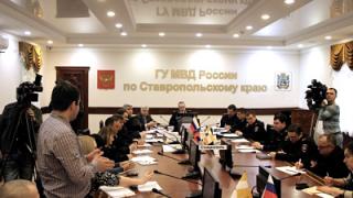 Итоги работы полиции Ставрополья за 2014 год озвучил на пресс-конференции её глава Александр Олдак