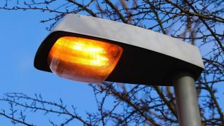На двух участках дороги Обход города Новоалександровска отремонтировали освещение