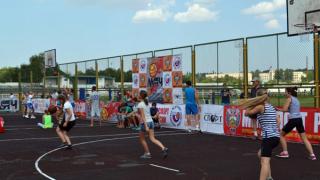 Состязания по уличному баскетболу прошли в селе Александровском