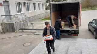 Гуманитарную помощь для жителей Донбасса собрали жители аула Абрам-Тюбе
