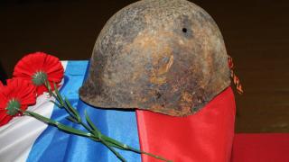 В Кочубеевском районе перезахоронили останки воина Великой Отечественной