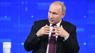 Владимир Путин: Донбасс сражался и верил, что Россия придёт на помощь