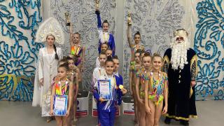 В Невинномысске прошло зимнее первенство края по художественной гимнастике