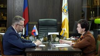 Владимир Владимиров провёл рабочую встречу с министром финансов края
