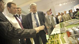 Выставку проектов Ставропольского края на форуме «Сочи-2012» посетил Дмитрий Медведев