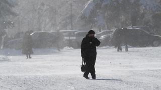 Штормовой ветер, гололед, метель и снежные заносы на Ставрополье