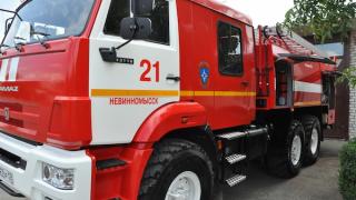 Пожарной части Невинномысска вручили новый автомобиль