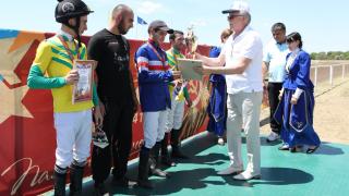 Конно-спортивные состязания, посвящённые 77-й годовщине Великой Победы, прошли на Ставрополье