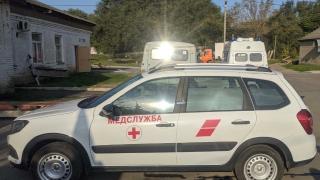 Больница Красногвардейского округа Ставрополья получила санитарный автомобиль