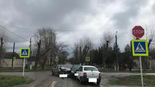 В Георгиевске пожилая женщина пострадала в тройном ДТП