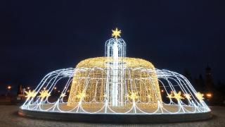 Фонтаны в Ставрополе украсились светодиодными инсталляциями