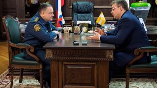 Заместитель главы МЧС РФ встретился с губернатором Ставрополья