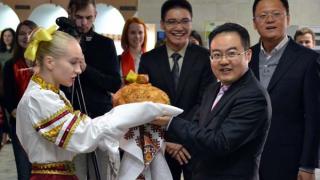 Китайская делегация в Ставрополе: вы очень гостеприимные и ... высокие!