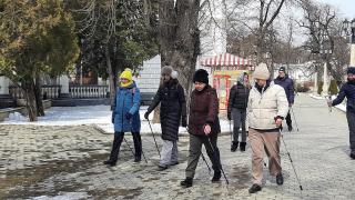 Сезон скандинавской ходьбы открыли в Кисловодске