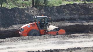 В селе Сенгилеевском завершили ремонт двух участков дороги за счёт краевой субсидии