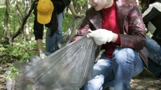 В рамках акции «Сохраним природу Ставрополья» студенты убирали мусор
