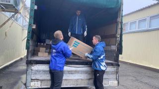 Жители Кочубеевского округа собрали гуманитарную помощь для российских военных