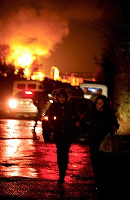 В Ставрополе сгорел склад нефтепродуктов