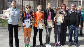 Кросс «Олимпийская звездочка» пробежали 200 юных спортсменов в Таманском лесу Ставрополя