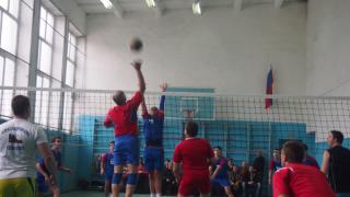 Соревнования по волейболу среди мужских команд прошли в Александровском районе