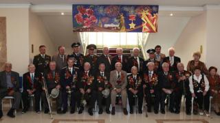 Торжественный прием ветеранов Великой Отечественной войны состоялся в ДСК