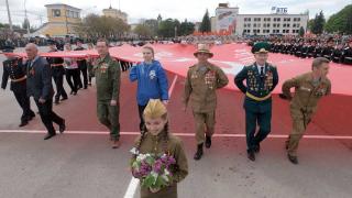 Ставрополь отметил праздник Победы парадом и шествием «Бессмертного полка»