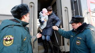 30 беженцев с детьми из юго-восточной Украины прибыли на Ставрополье