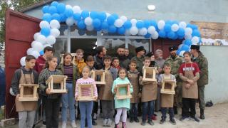 В селе Надежда на Ставрополье открылась детская столярная мастерская «Верстак»