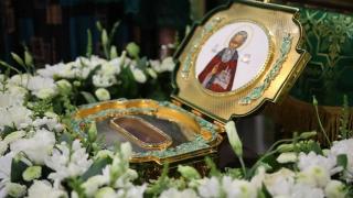 В Казанском соборе Ставрополя верующие поклонились мощам Сергия Радонежского