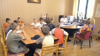 Ученики кадетской школы посетили редакцию «Ставропольской правды»