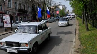 Автопробег по местам боевой славы провело ставропольское отделение ДОСААФ