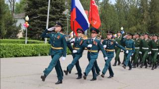 В Советском округе Ставрополья прошёл парад Победы