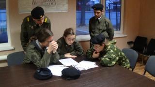 В казачьем военно-патриотическом клубе «Гром» Изобильненского района прошли сборы младших командиров